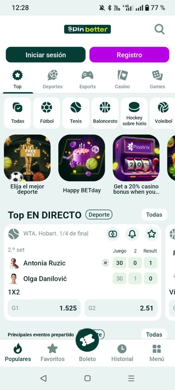 SpinBetter online casino